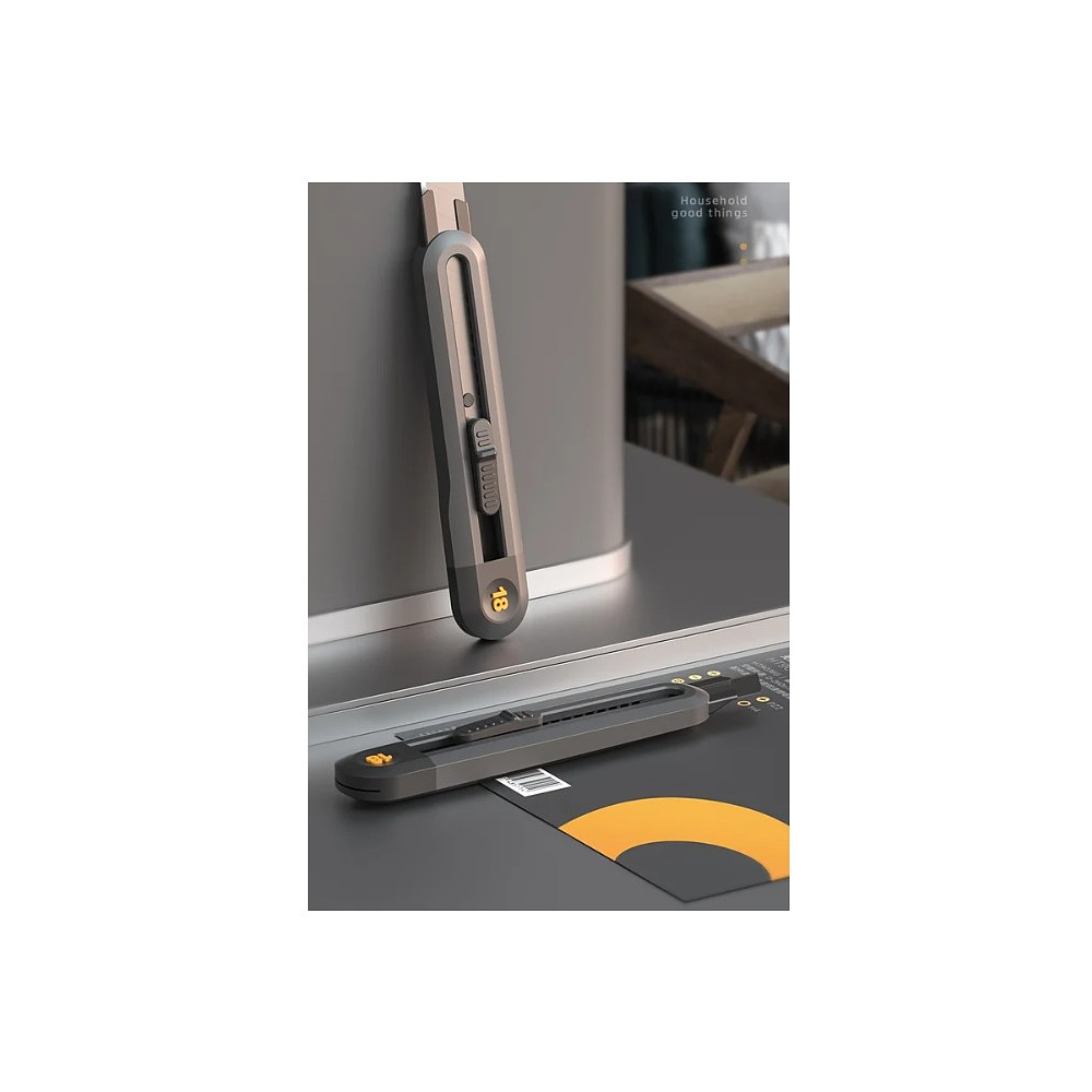 Набор ручного инструмента Deli HS EHT0006, 6 предметов, Soft Touch, черный - 12