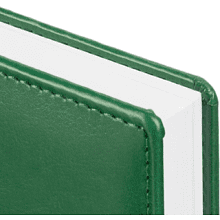 Ежедневник датированный "Agenda" на 2026 год, зеленый