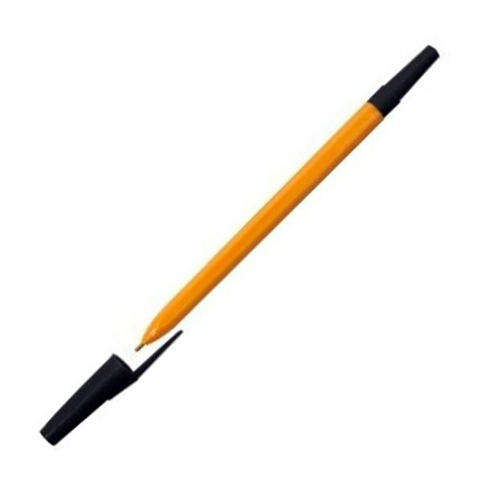 Набор шариковая ручка + 2 стержня, черный - 2