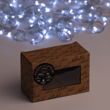 Гирлянда электрическая LED "Нить", 9 м, белый