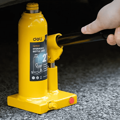 Домкрат бутылочный Deli YS EDQ71002, 2 т - 8