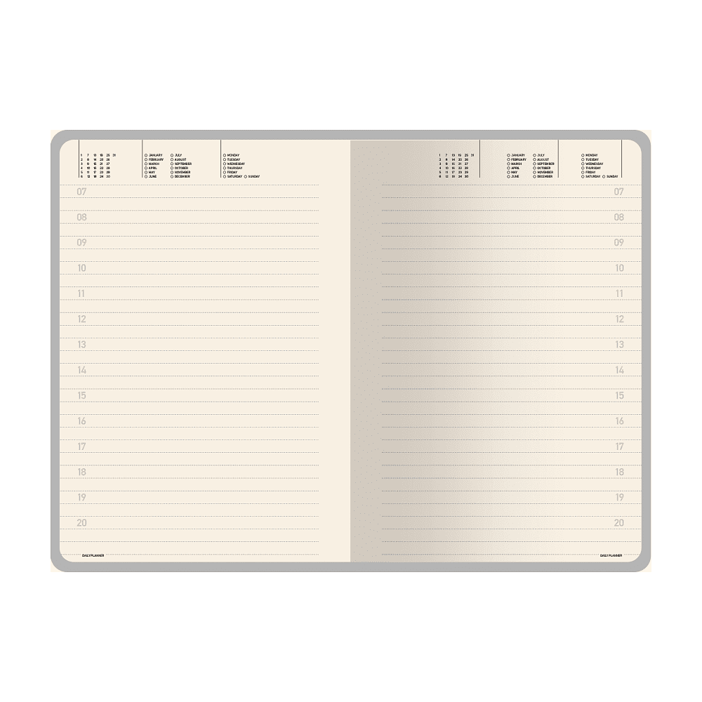 Ежедневник недатированный «Megapolis Slim flex», А5, 256 страниц, зеленый, срез зеленый - 6