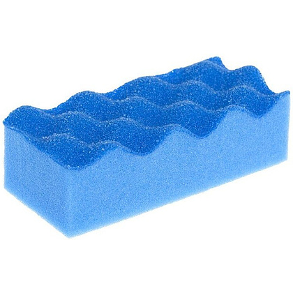 Губка хозяйственная для уборки помещений HQ Profiline, 14х6,3х4,5 см, 1 шт/упак, синий