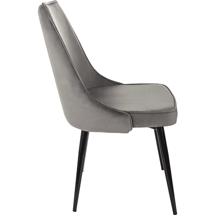 Стул Бюрократ "CH-K4", ткань, темно-серый, металл - 4