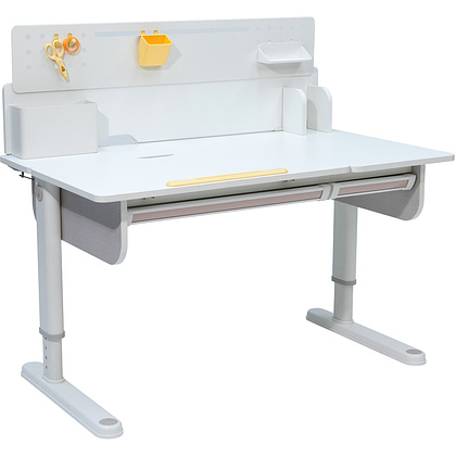 Полка Ergosmart Wooden Space S, 1000х382 мм, с подставкой для книг - 4