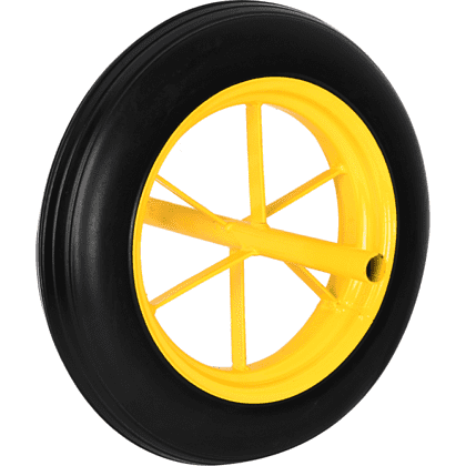 Колесо полиуретановое Deli YS EDL437065T, 14" х 4.00