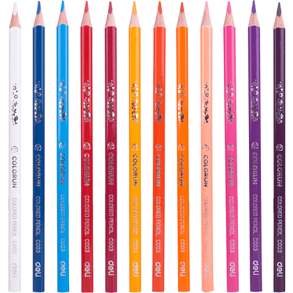 Цветные карандаши "ColoRun", 24 цвета - 2