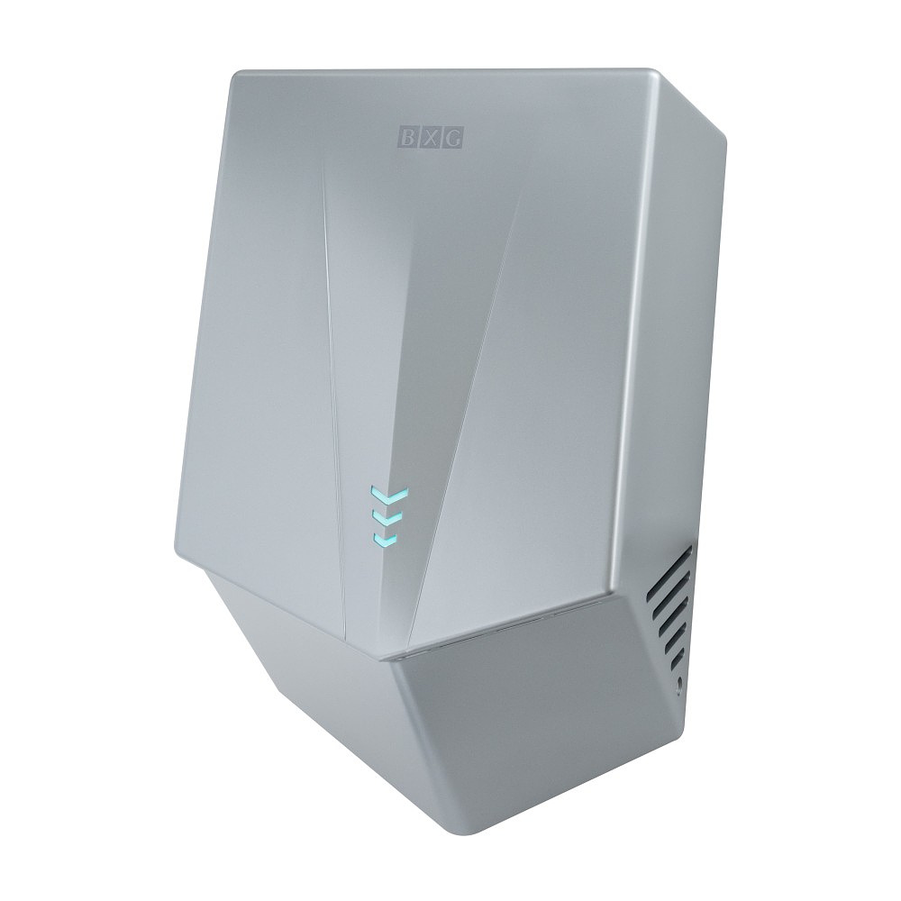 Электросушилка для рук BXG-JET 5700C, пластик, хром - 4