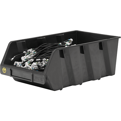 Ящик пластиковый "Практик ESD", 400x230x150 мм - 2