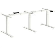 Каркас стола с электроприводом трехмоторный AOKE, Well Desk Idea, белый (AK3JYT-TYZF3-WH)