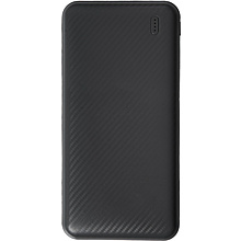 Внешний аккумулятор Power Bank "Rib 20", 20000 mAh, черный