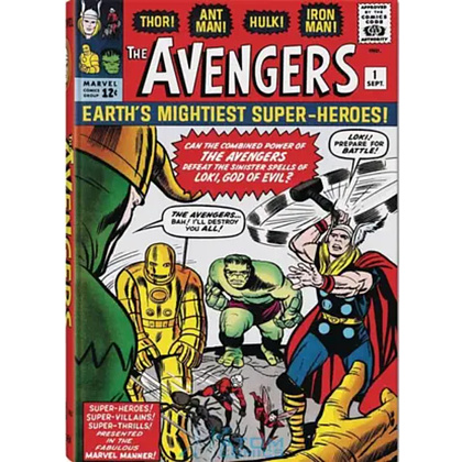 Книга "Marvel Comics Library, Avengers,1963-1965", (Английский язык), Kurt Busiek