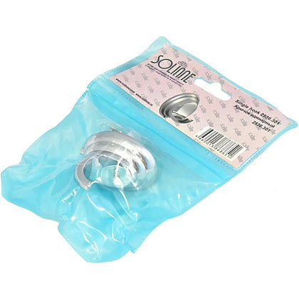 Крючок одинарный Solinne Classic 15011, хром - 10