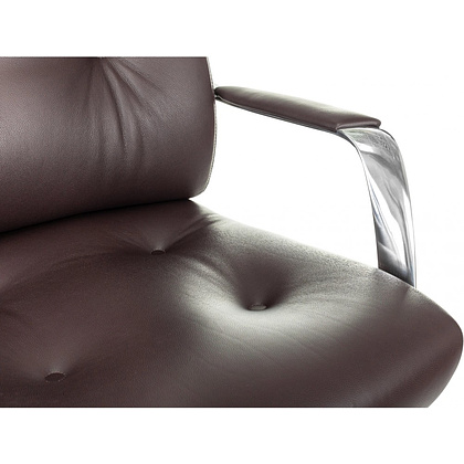 Кресло для руководителя Бюрократ DAO, кожа, коричневый - 8