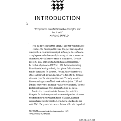 Книга на английском языке "Little Book of Chanel by Lagerfeld: The Story of the Iconic Fashion Designer", Baxter-wright E. - 6