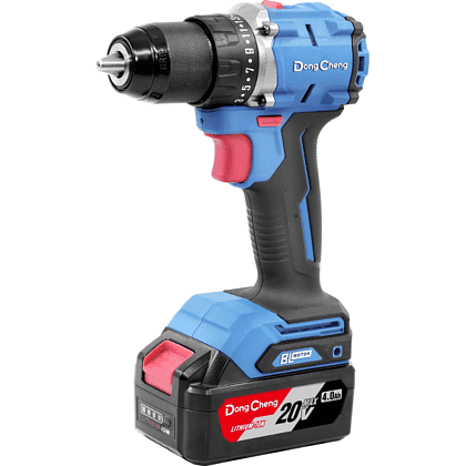 Аккумуляторная дрель-шуруповерт DongCheng DCJZ2060 (TYPE Z), 20 В, без аккумулятора и зарядного устройства