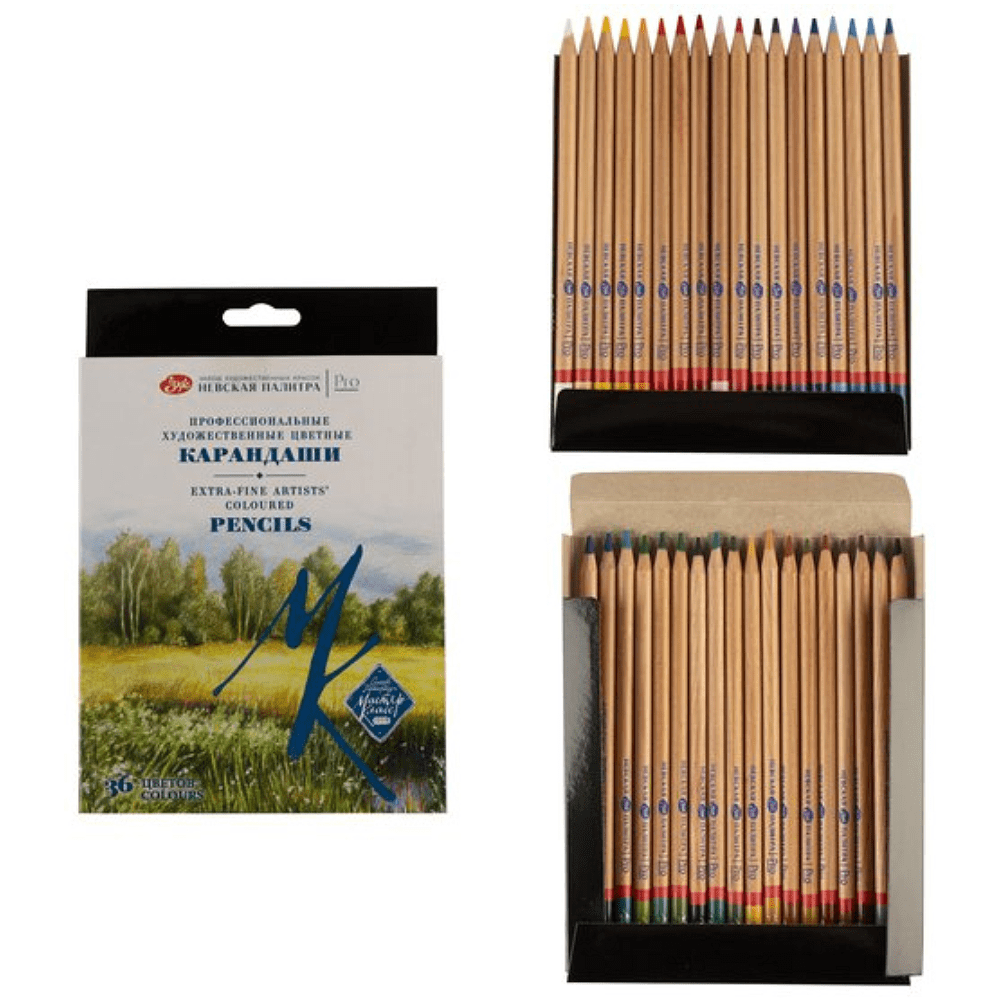Цветные карандаши "Мастер-Класс", в картонной коробке, 36 цветов - 2