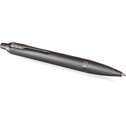 Ручка шариковая автоматическая Parker "IM Monochrome K328", 0,7 мм, серый, стерж. синий - 6