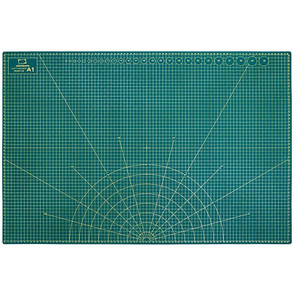 Коврик для резки "Малевичъ", А1, трёхслойный, зеленый