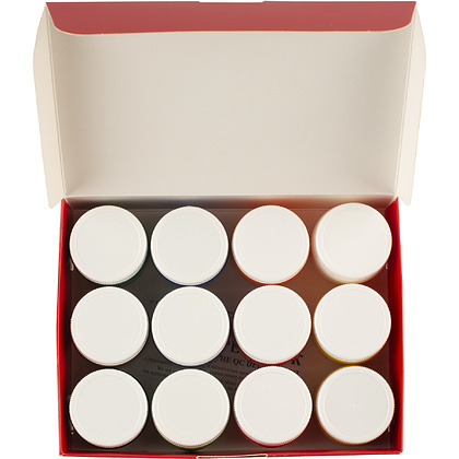 Гуашь "Цветик", 12 цветов, 15 мл. - 4