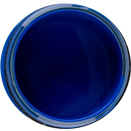 Краска акриловая для кожи "Декола", 520 синяя светлая, 50 мл., банка - 6