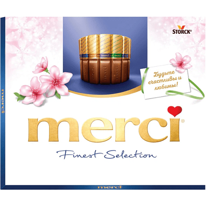 Конфеты ассорти "Merci" Finest Selection, 250 г