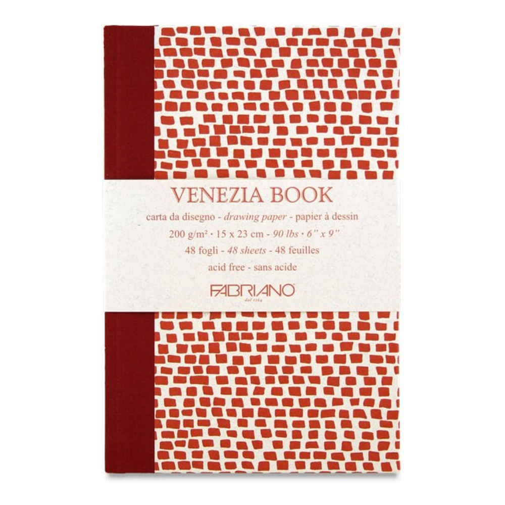 Скетчбук "Fabriano. Venezia", целлюлоза, 15х23 см, 200 г/м2, 48 листов
