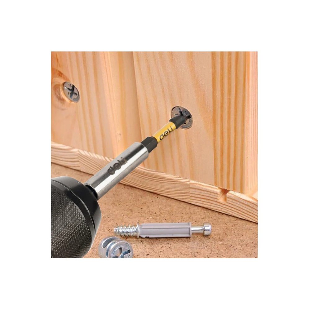 Держатель бит (насадок) Deli YS EDL106002, магнитный, 60мм, 1/4" - 5