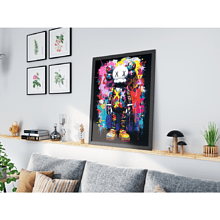 Картина по номерам "Kaws Color Pop"