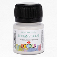 Краска акриловая перламутровая 