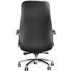 Кресло для руководителя EVERPROF MAXI экокожа, черный, крестов. алюминий - 4