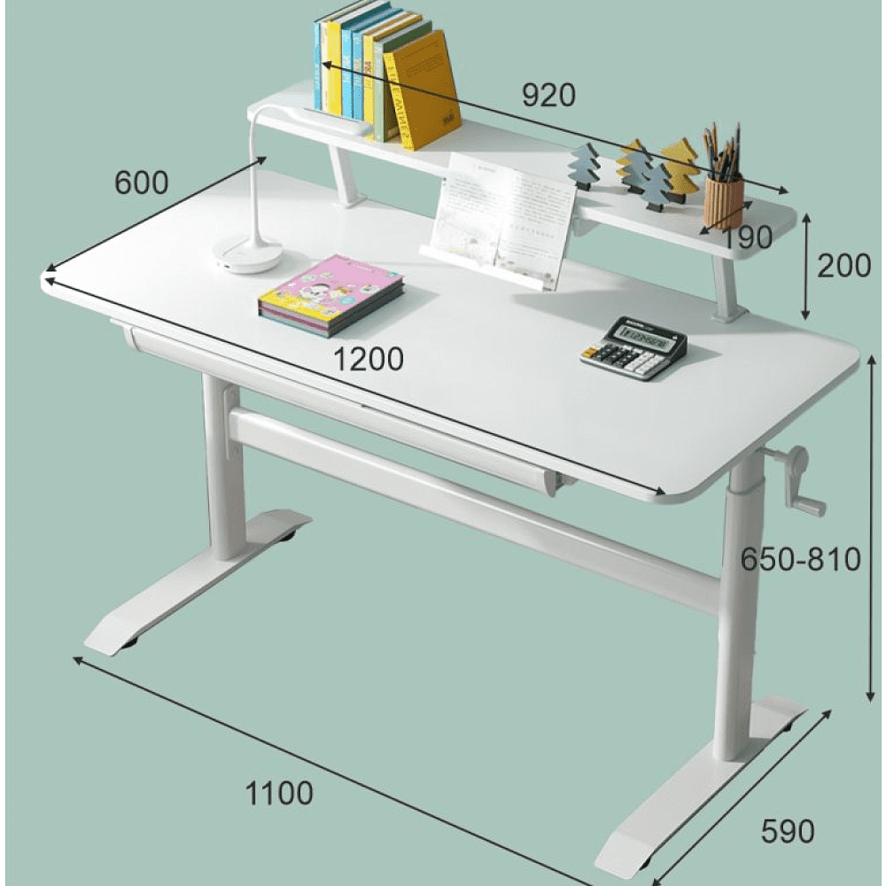 Стол детский регулируемый EVERPROF "Kids table 2", белый - 2