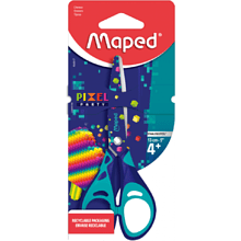 Ножницы Maped "Pixel party", 13 см, синий 