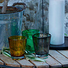Стакан «Burano», стекло, 330 мл, зеленый - 2