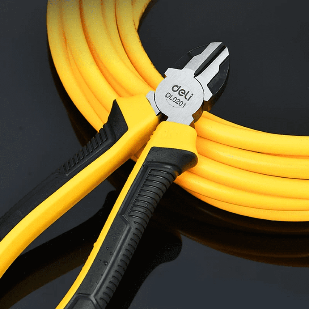 Бокорезы Deli YS EDL0201, 160 мм, 2-х компонентные рукоятки - 3