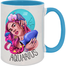 Кружка керамическая "Водолей"