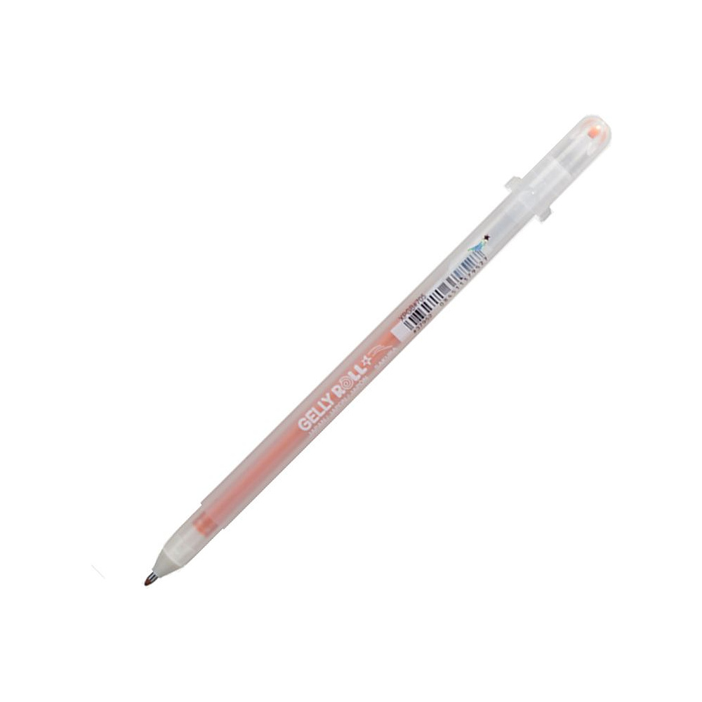 Ручка гелевая "Gelly Roll Stardust", 0.5 мм, прозрачный, стерж. бронзовый - 3