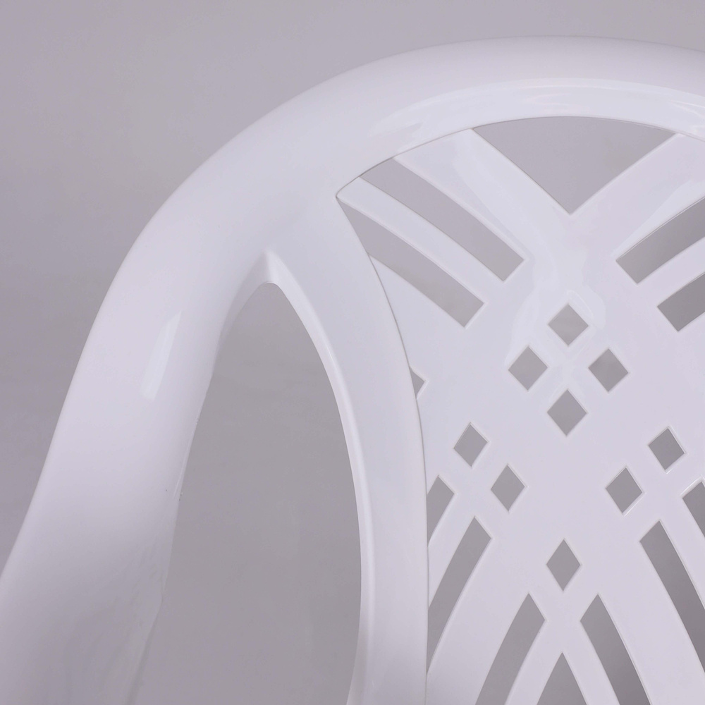 Кресло садовое №6 "Престиж-2", пластик, белый - 7