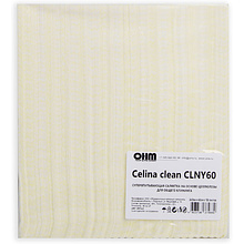 Салфетка из целлюлозы "Celina clean fish print", 24.5x42 см, 150 шт/упак, желтый