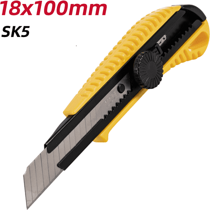 Нож универсальный "Deli DL003A", 18 мм, усиленный - 6