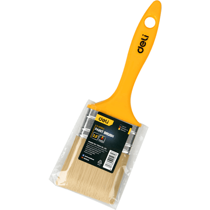 Кисть малярная Deli YS EDL509154, плоская, 2.5"-63 мм, смешанная щетина