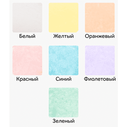 Мелки для асфальта "Мультики", 21 шт, ассорти - 2
