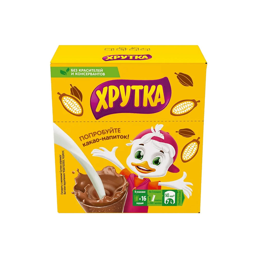 Какао-напиток "Хрутка", 13.5 гр, 16 шт - 3