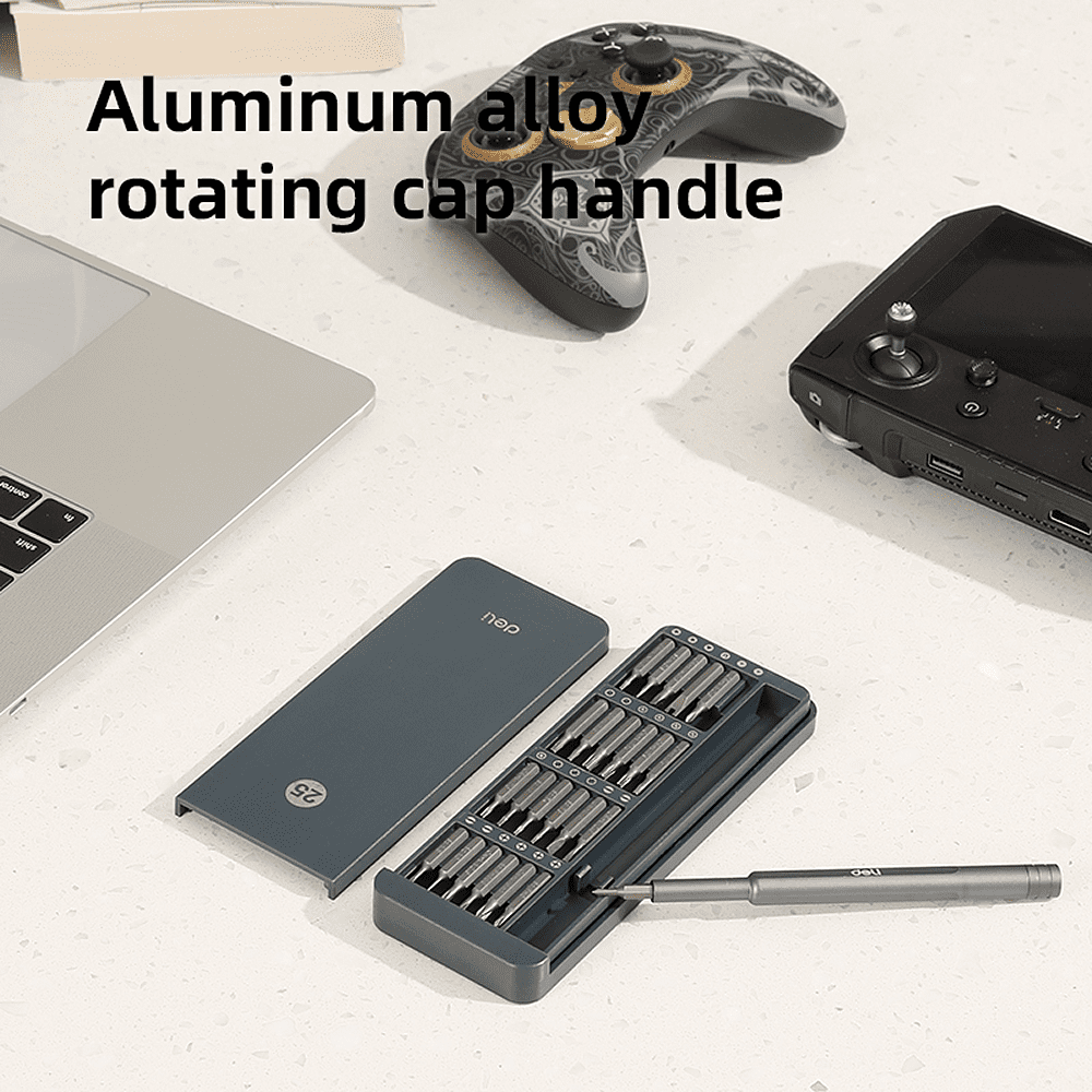 Отвертка с набором прецизионных бит Deli YS EDL241041, 41 предмет - 3