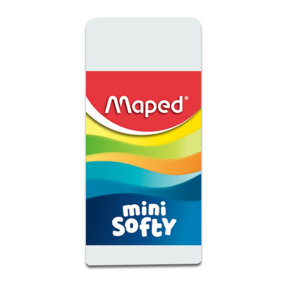 Ластик Maped "Softy", 1 шт, белый, (021528)