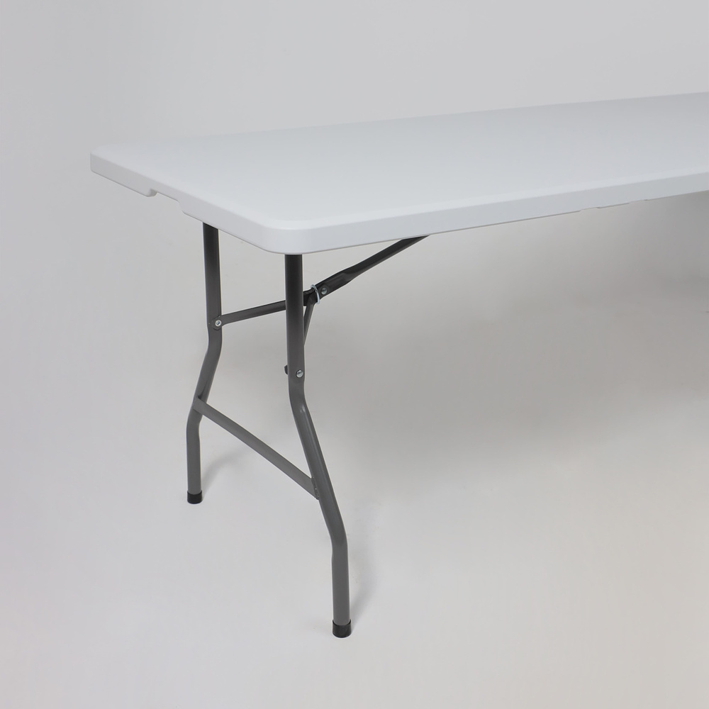 Стол складной Table AKS тип 1, 2400х760х740 мм, пластик, белый - 4