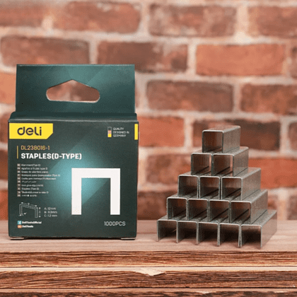 Скоба D "Deli", 1000 шт. - 3