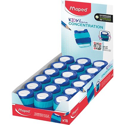 Точилка "Kidy Learn Concentration", 1 отверстие, с контейнером - 2