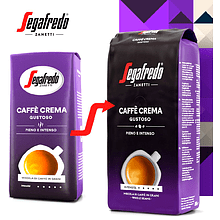 Кофе "Segafredo" Crema Gustosso, зерновой, 1000 г