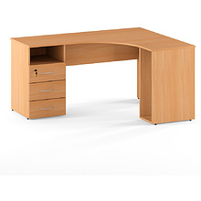 Коллекция Столица стол письменный угловой С-086/1 правый